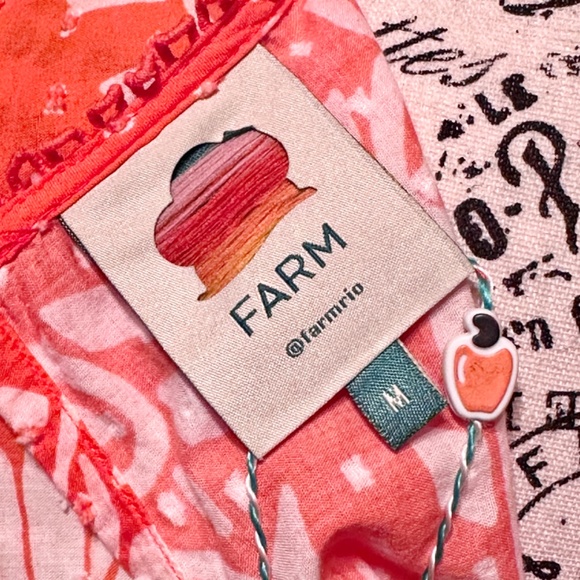 FARM RIO | Neon Jungle Embroidered Blouse - Picture 5 of 6